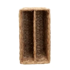 Household Essentials Side-by-Side Magazine Rack Hyacinth -Home Storage Store GUEST e1cea025 b466 496a afeb fe39d7f3dff5