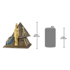 Design Toscano Egyptian Goddess Isis Pyramid Treasure Box Sculpture