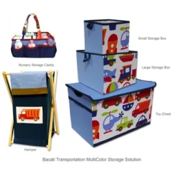 Bacati - Transportation Multicolor Storage Caddy 10 Bacati - Transportation Multicolor Storage Caddy -Home Storage Store GUEST ed03a82f 4e8b 44da ba36 0e1acb4c4f17