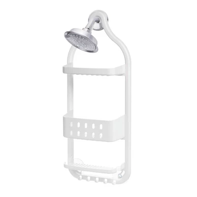 Cade Shower Caddy White - IDESIGN 1 Cade Shower Caddy White - IDESIGN