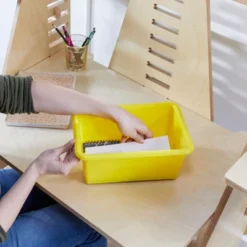 Educator Direct Scoop Front Multipurpose Storage Bins, Cubby Compatible, 5-Piece -Home Storage Store GUEST f0210c6b 2685 41c0 92ac 486991a0a19d