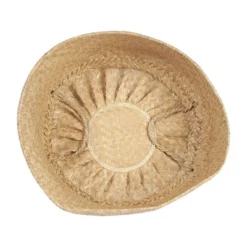 Seagrass Basket With Handles 12" X 19" Natural - Storied Home -Home Storage Store GUEST f10f2fff 087f 4c5b 95a2 773226b03478