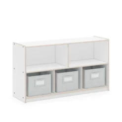 Guidecraft EdQ 2-Shelf 5-Compartment Storage - 24" -Home Storage Store GUEST f2f8c76e 6576 4650 b140 ed0b2b9c9311