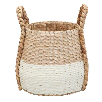 Household Essentials Terra Basket With Handles Cream 4 Household Essentials Terra Basket With Handles Cream - Image 4