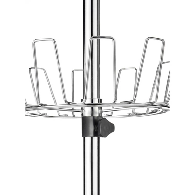 Whitmor Floor To Ceiling Shoe Spinner Silver 1 Whitmor Floor To Ceiling Shoe Spinner Silver