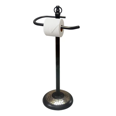 Freestanding Toilet Tissue Holder Bronze - Nu Steel 5 Freestanding Toilet Tissue Holder Bronze - Nu Steel - Image 5