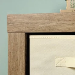 Stow Away 8 Cube Organizer Lintel Oak - Sauder -Home Storage Store GUEST fd31a948 9e36 4cff 9d68 9ac7b1025911