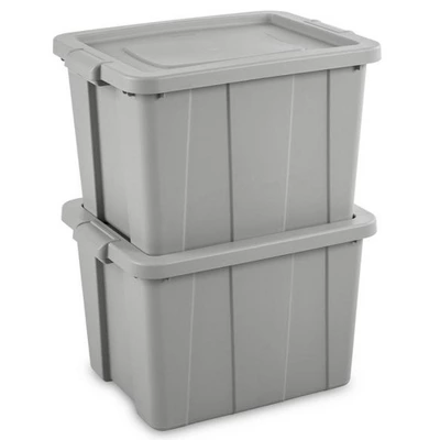 Sterilite Tuff1 18 Gallon Plastic Storage Tote Container Bin With Lid 3 Sterilite Tuff1 18 Gallon Plastic Storage Tote Container Bin With Lid - Image 3