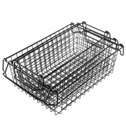 Set Of 3 Storage Bins - Basket Set For Toy, Kitchen, Closet, And Bathroom Storage - Small, Medium, And Large Shelf Organizers By Home-Complete (Black) -Home Storage Store GUEST fe5ecf0f 2c43 401e b369 1968f7179a5a