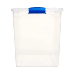 Homz Heavy Duty Modular Stackable Storage Tote Containers With Latching Lids -Home Storage Store GUEST ff5c04c5 af9c 4449 ab3b 7b2fb6d49bd5